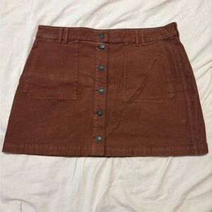 American Eagle Brown Skirt
